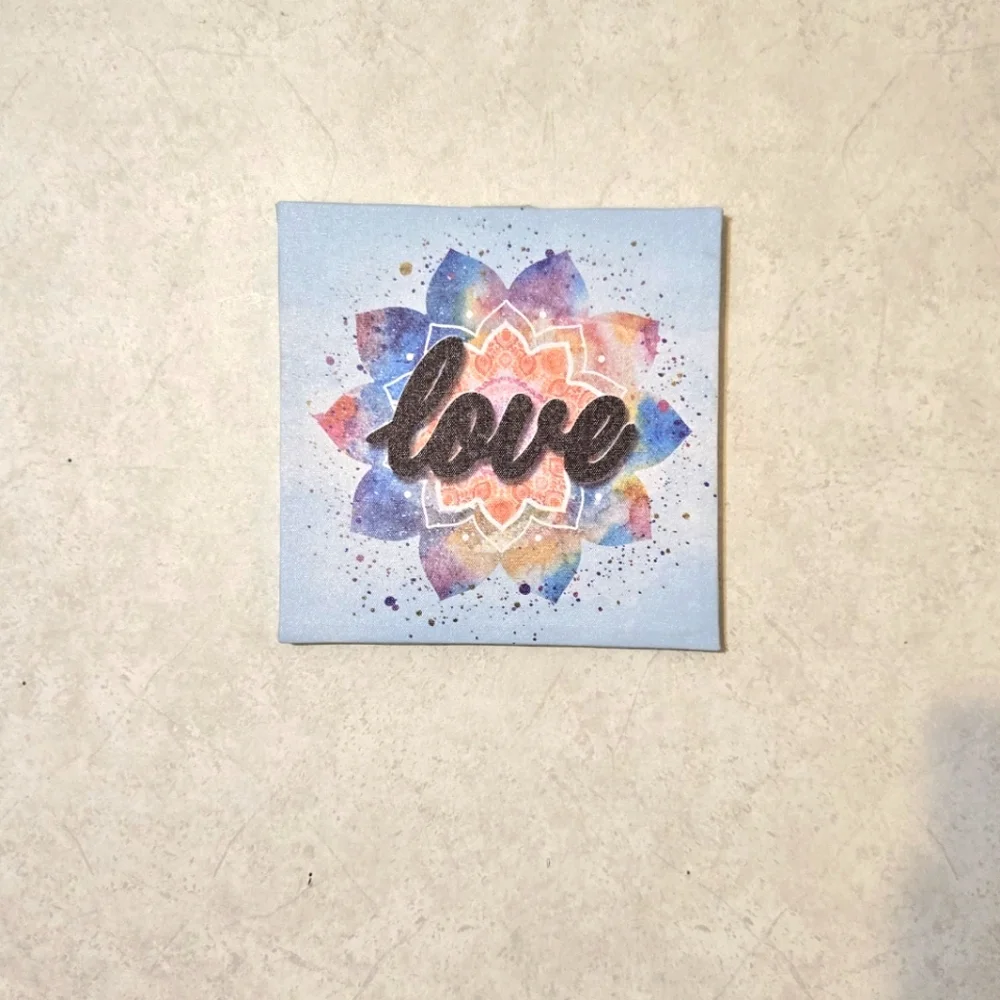 🌞Colorful Love Abstract Canvas Art